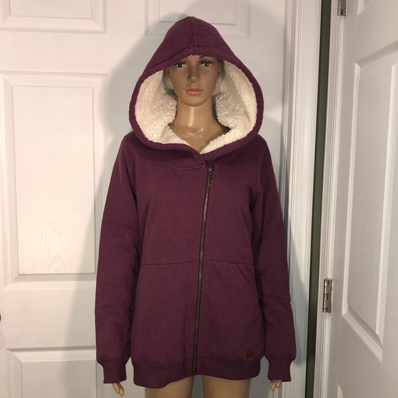 Roxy Jackets & Blazers - ROXY Red Hooded Jacket. NWT. M